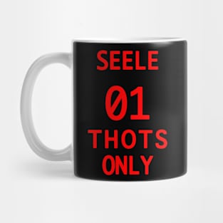 NGE! SEELE THOTS ONLY ESSENTIAL SHIRT Mug